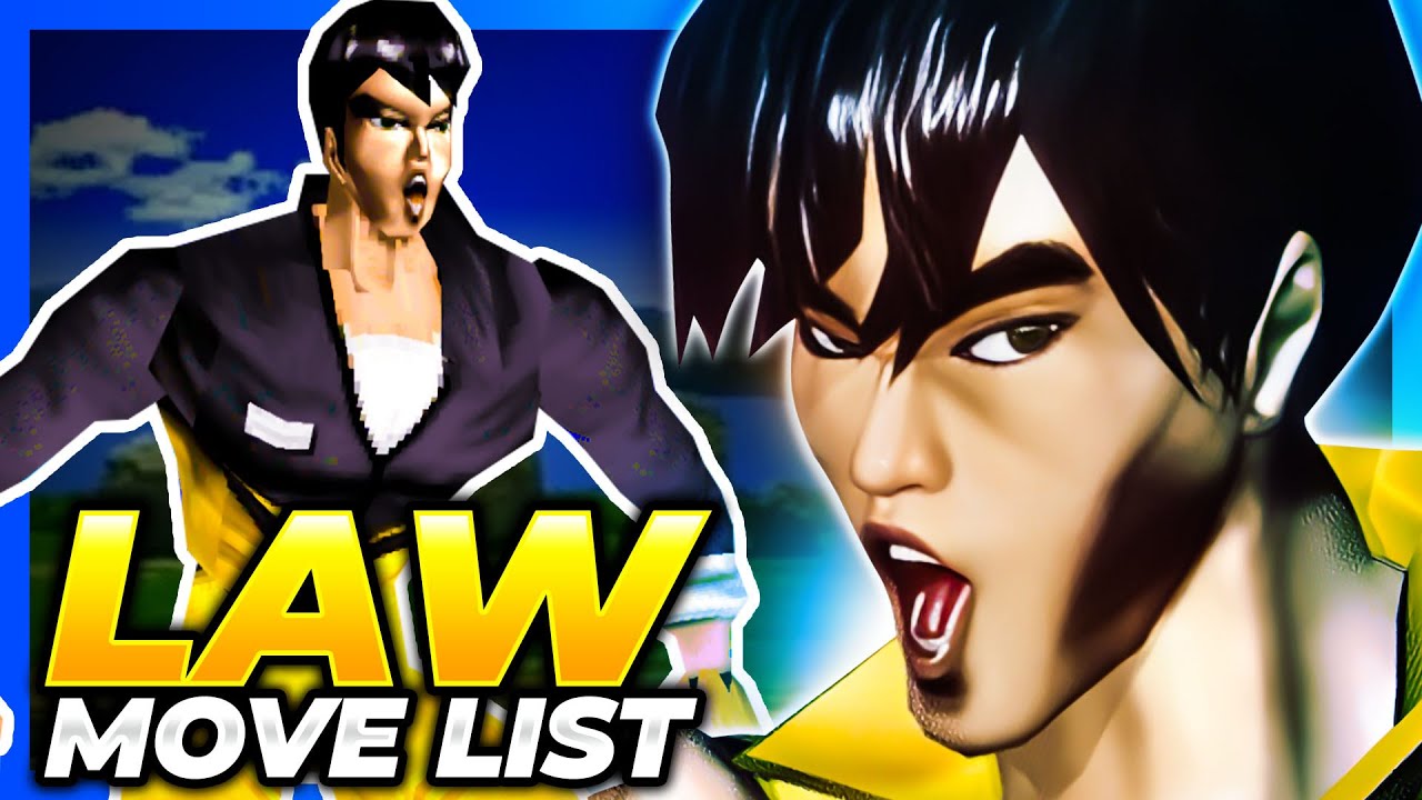 LAW MOVE LIST - Tekken 1