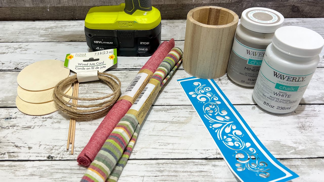 Primitive Style Fabric Flowers || Using Dollar Tree Fabric [ 1 Easy DIY ]