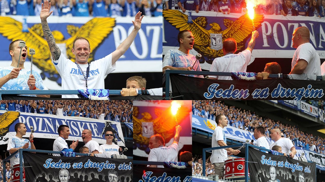 Lech Poznań - Korona Kielce (2.06.2013): pożegnanie Ivana Đurđevića i Piotra Reissa w Kotle