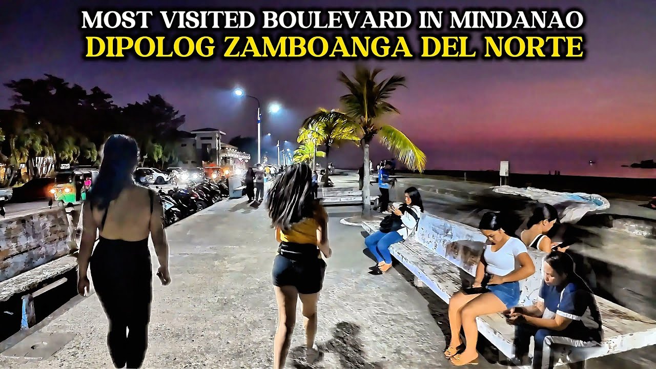 [4K]DIPOLOG BOULEVARD ZAMBOANGA DEL NORTE REGION IX WALKING TOUR 2026
