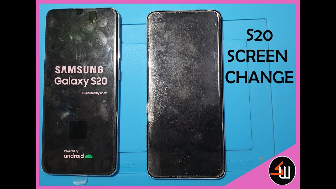 SAMSUNG S20 SCREEN CHANGING