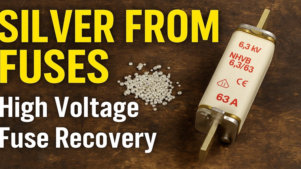 High Voltage Fuse / Identifying silver-bearing components in high voltage fuses