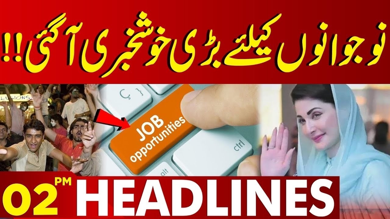 Punjab Govt Big Decision | Good News For Everyone | 02 PM News Headlines Lahore News HD