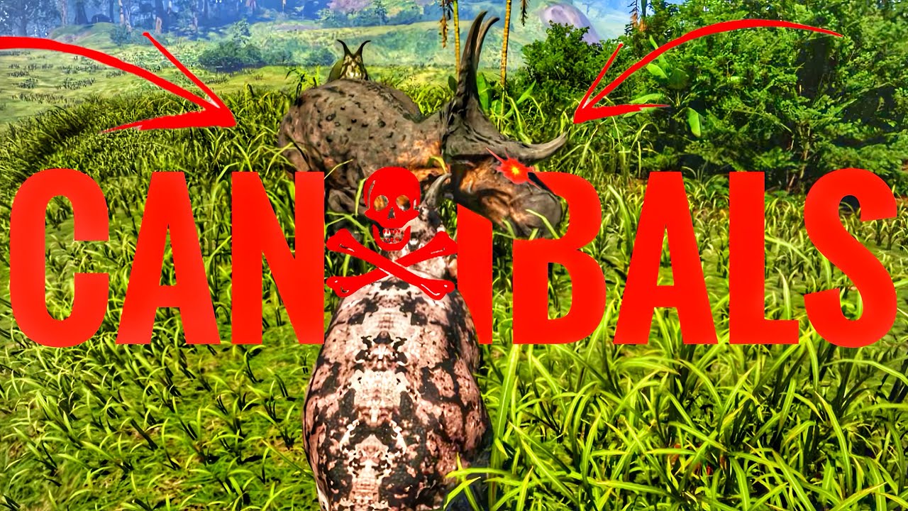 CANNIBAL SIGNS DIABLOCERATOPS EDITION! | The Isle Evrima Hordetesting