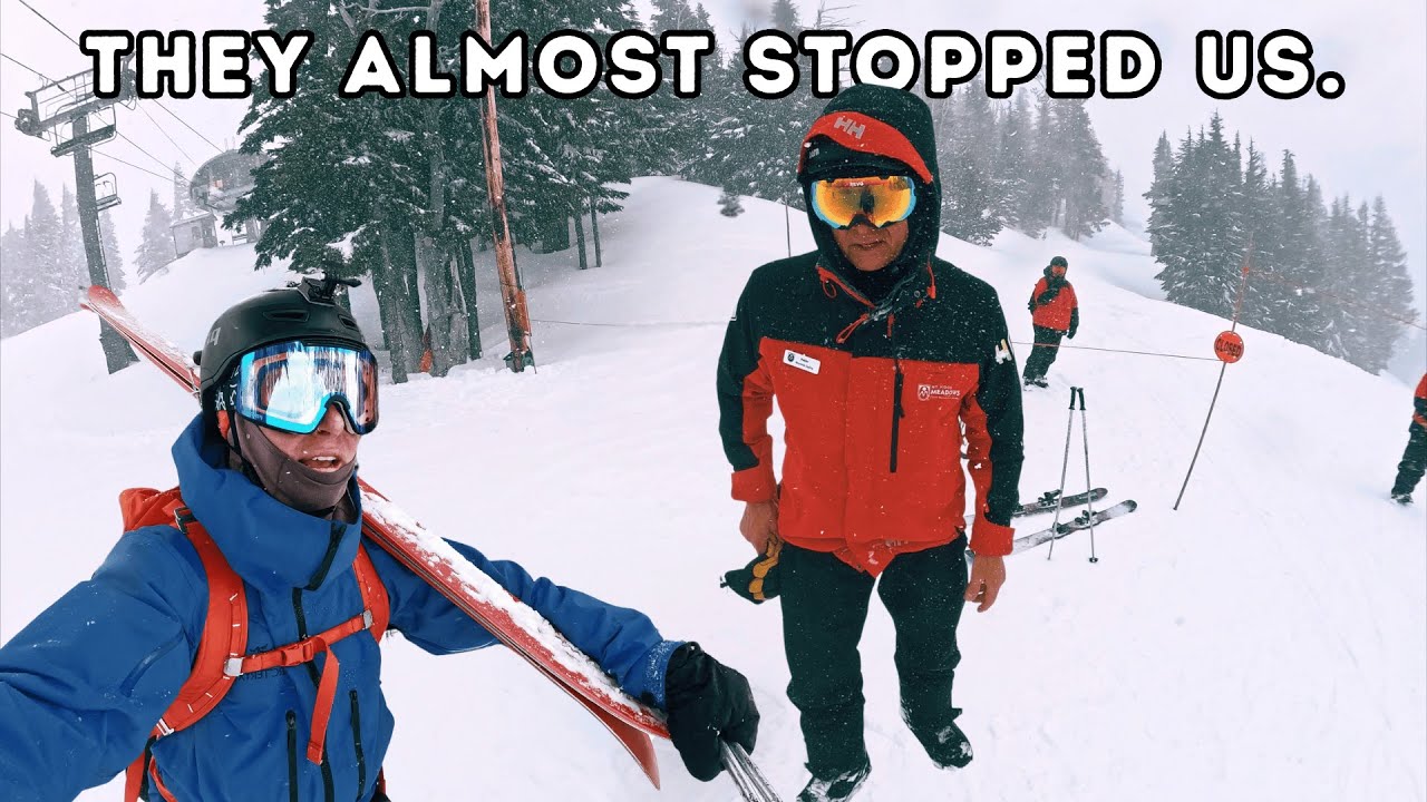 A Lot Can Happen in Two Runs at Mt. Hood Meadows.