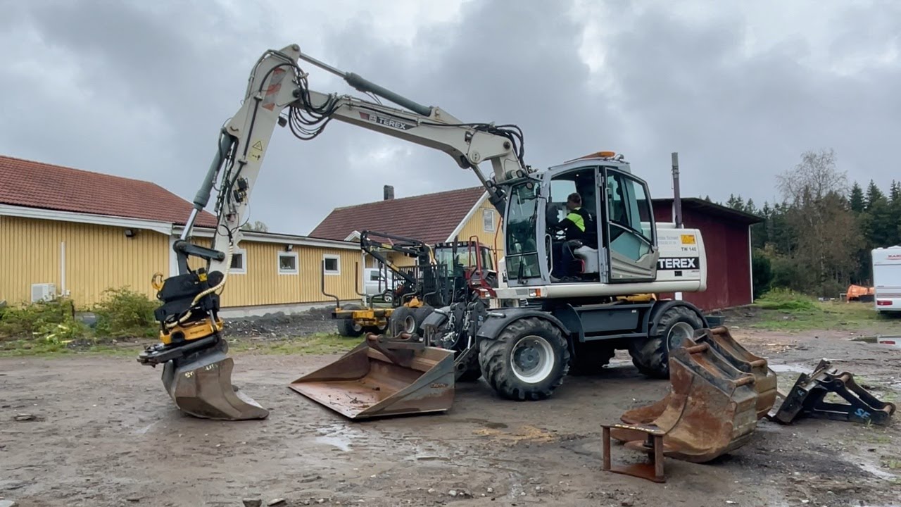 Köp Grävmaskin (Atlas) Terex TW140 på Klaravik