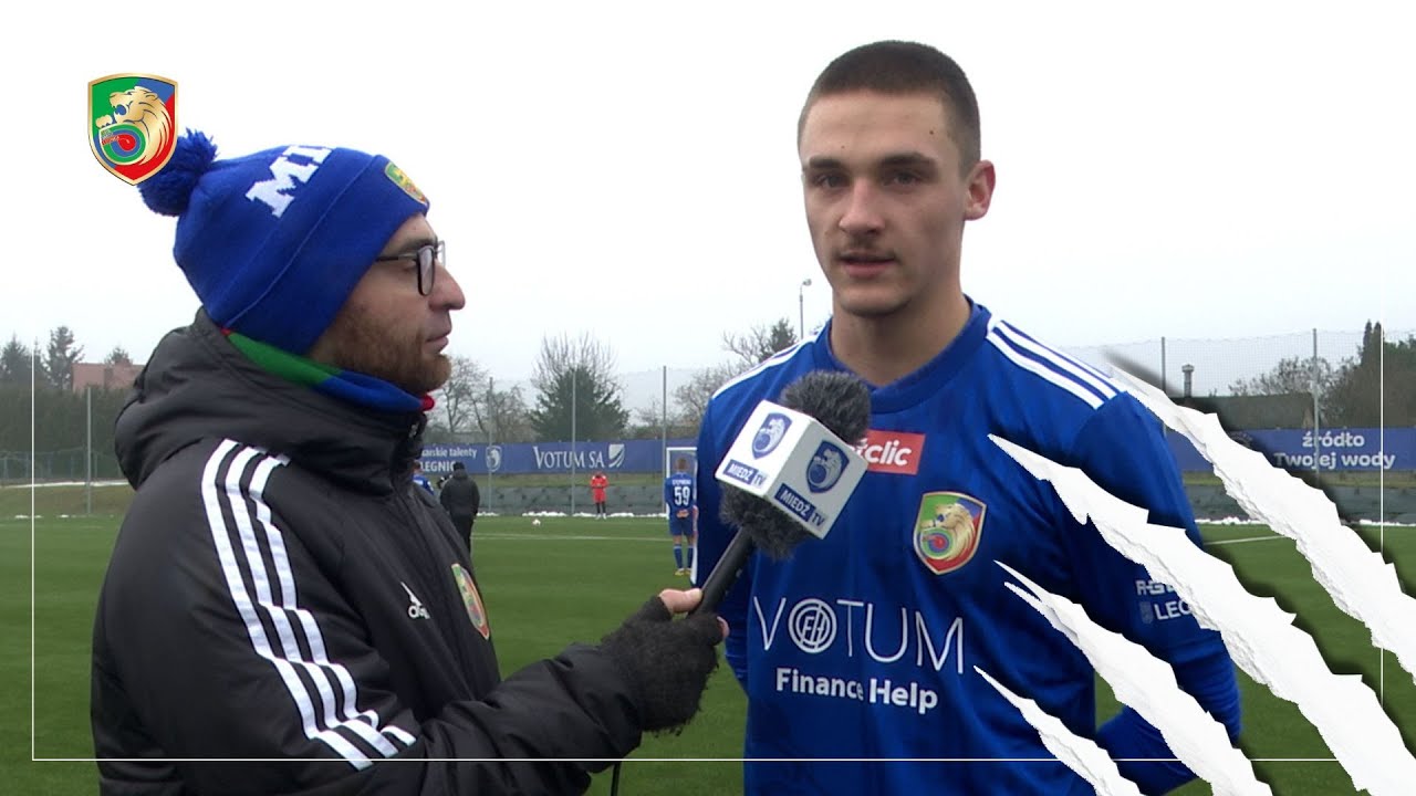 [MIEDŹ TV] Sebastian Herbut po sparingu z Chrobrym Głogów