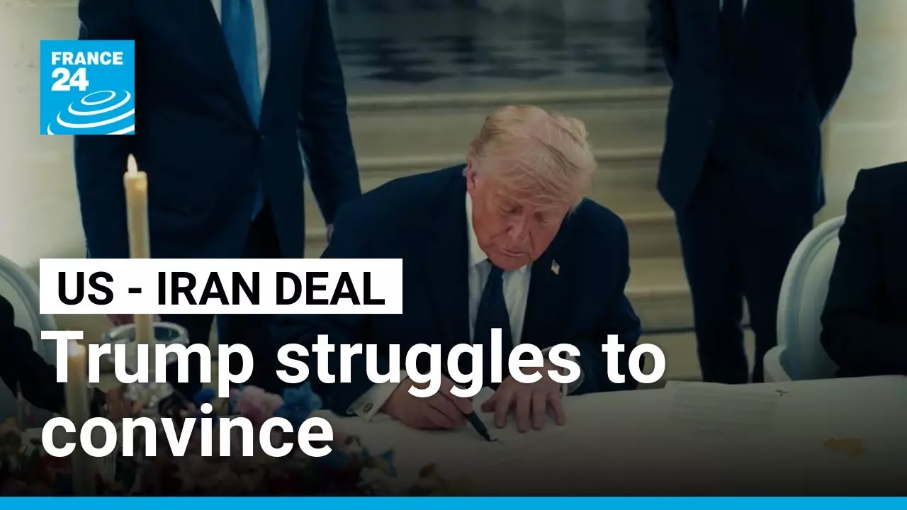 Iran says Trump agreed to deal terms 'out of desperation' as US Democrats blast agreement