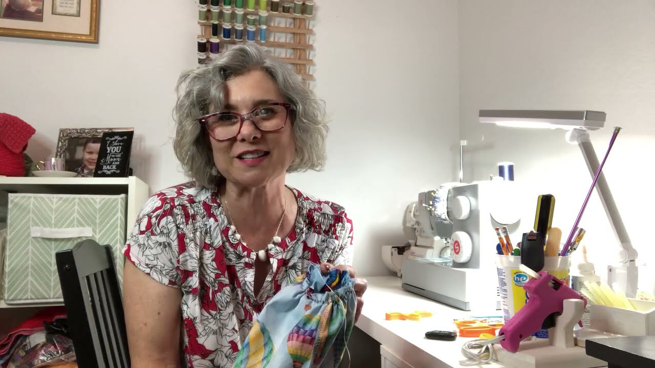 Using Dental Floss to Gather Fabric