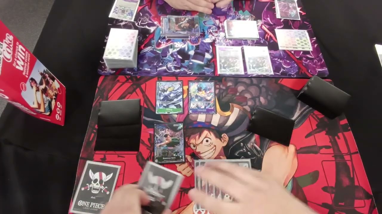 One Piece TCG: POV Green Zoro Vs UP Luffy OP12 