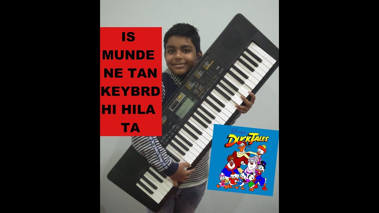 DUCKTALES THEME SONG// JOEL MATTU/ MUSIC WORLD ACADEMY SUDHAR