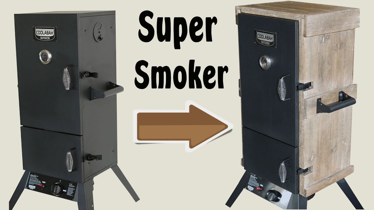 DIY Super Smoker Cheap way to Insulate Vertical BBQ Gas Pit Smoker Maximum Heat & Fuel Efficiency