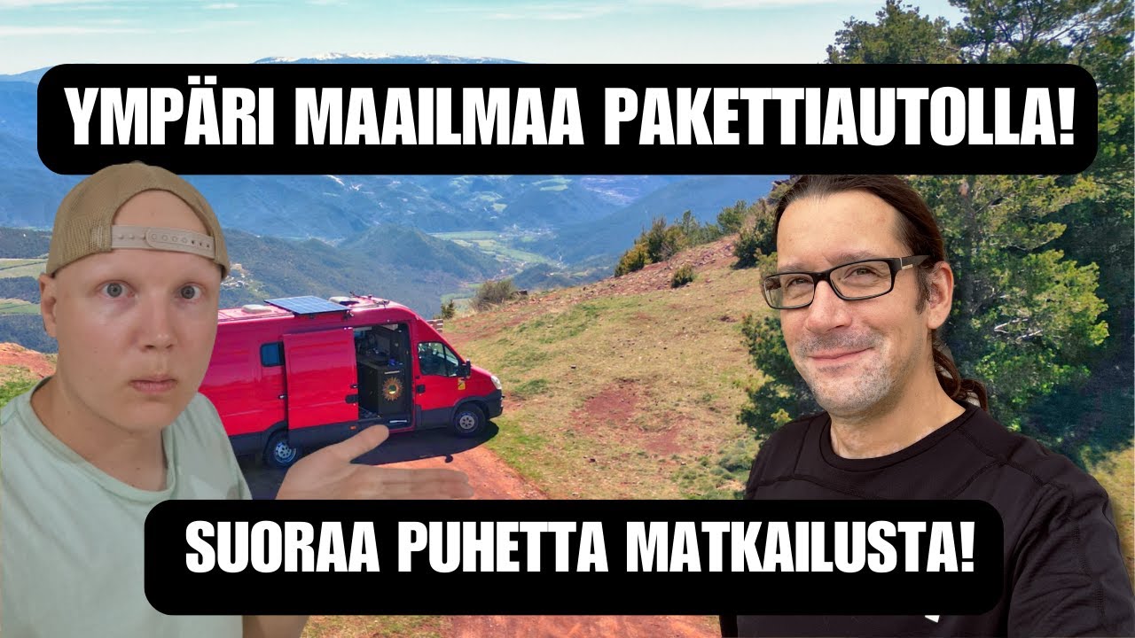 Pakettiautolla ympäri maailmaa! | Vieraana Kari Laaksonen | Matkakuume Podcast 15