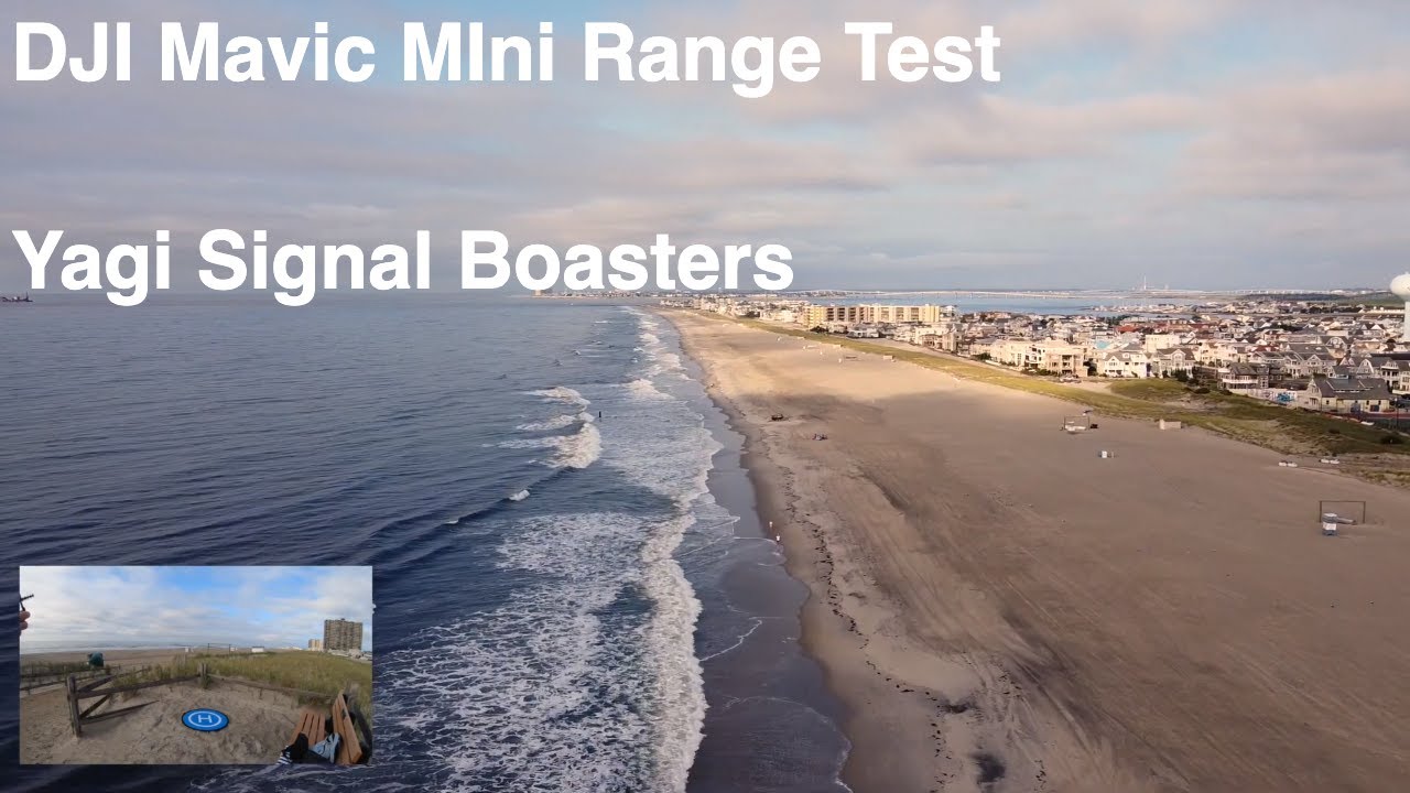 DJI Mavic MIni Range test: With The Yagi Antennas