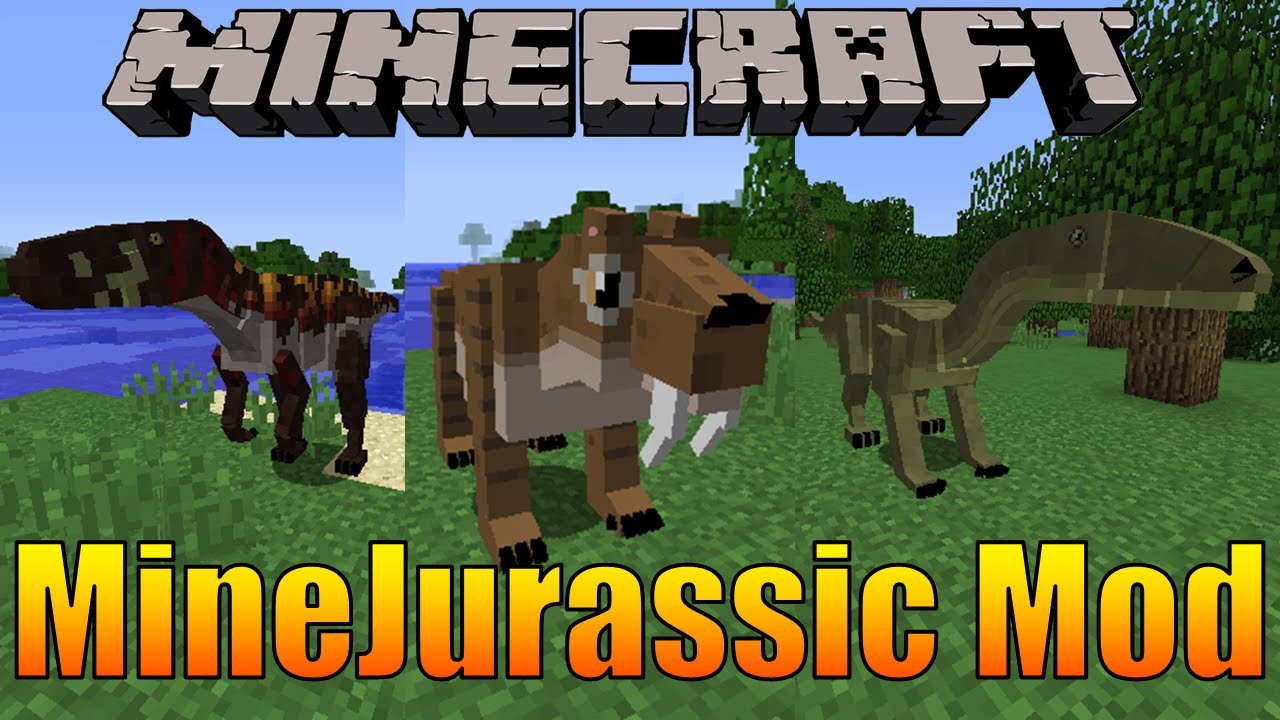 Minecraft MineJurassic Mod para version 1.12.2 | Review en ESPAÑOL!!! (NO TECNICO)