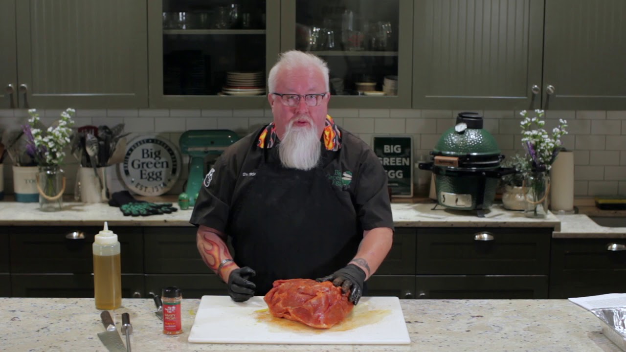 Barbecued Pork Shoulder with Carolina Sauce