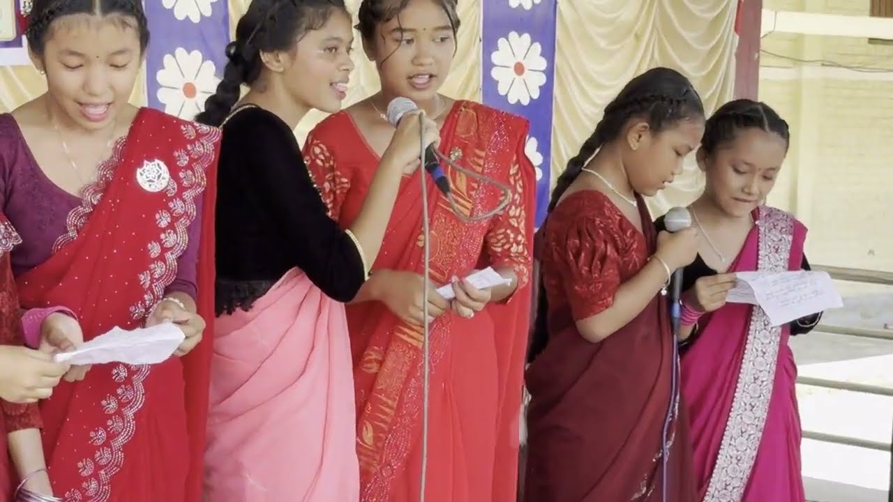 Teej Song and Dance Performance in Annapurna Secondary School Parbatipur, Chitwan 2024