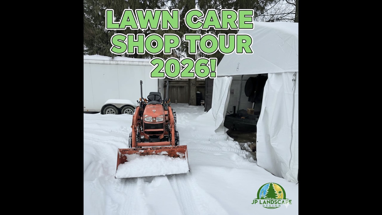 LAWN CARE SHOP TOUR 2026 #lawncare #smallbusiness #landscaping