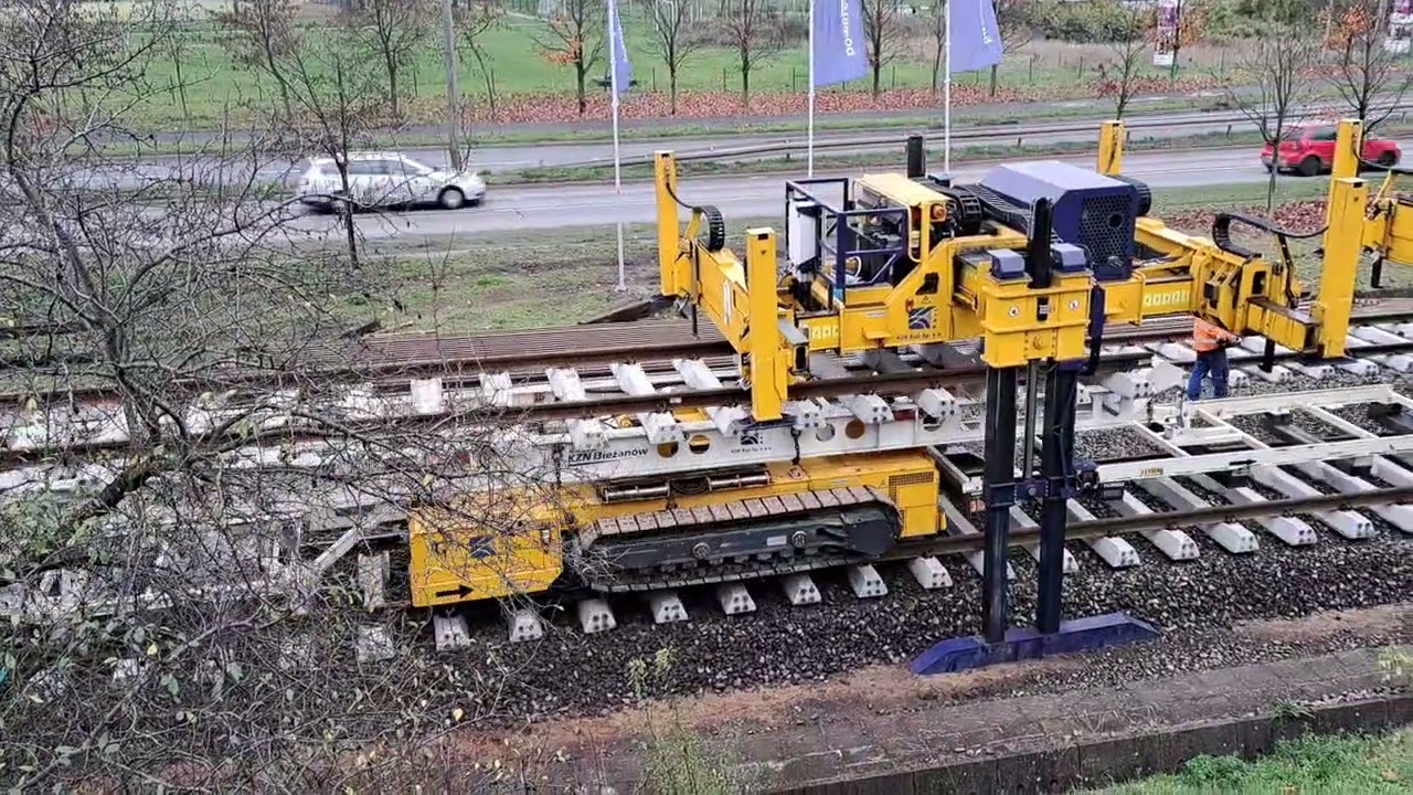 remont torowiska szybki tramwaj Poznań część 1(4 z 15)5.11.22