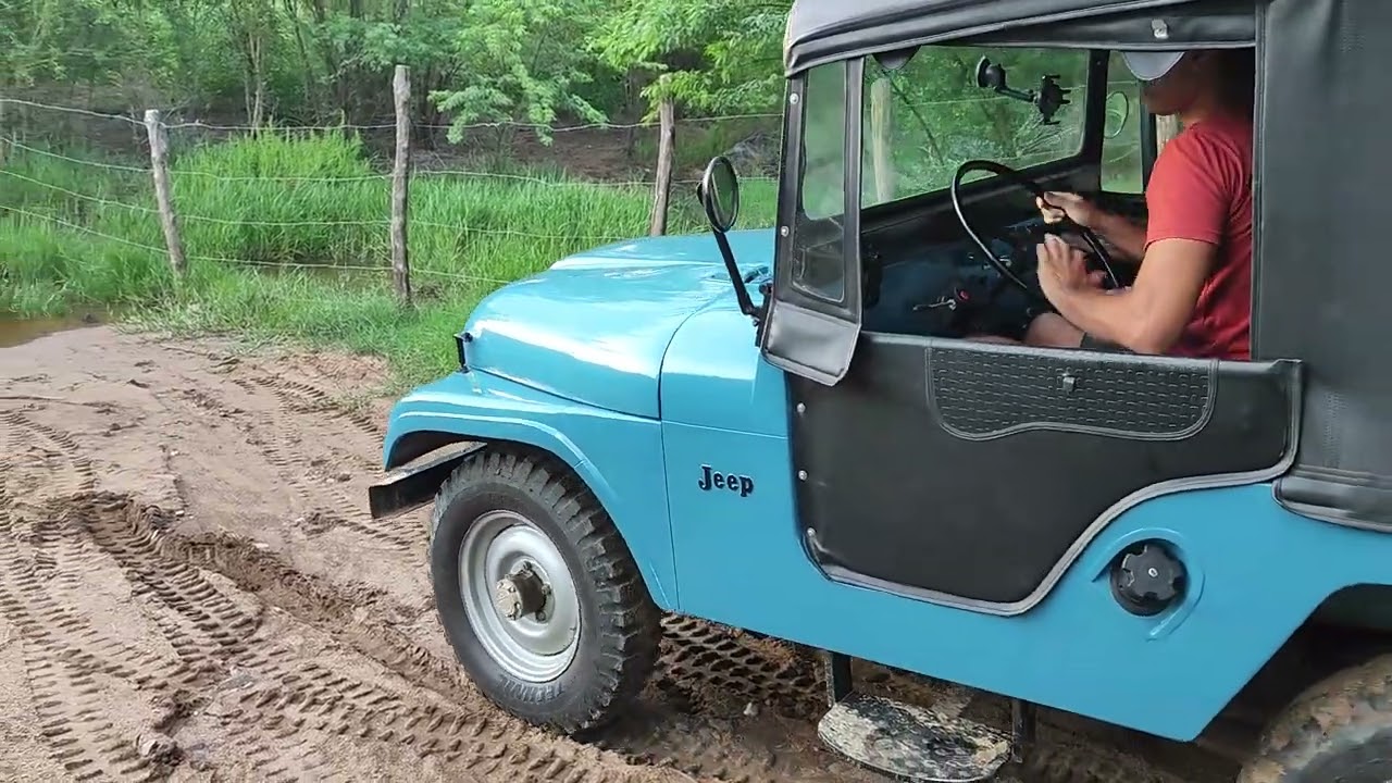 trilha no nosso jeep Willys