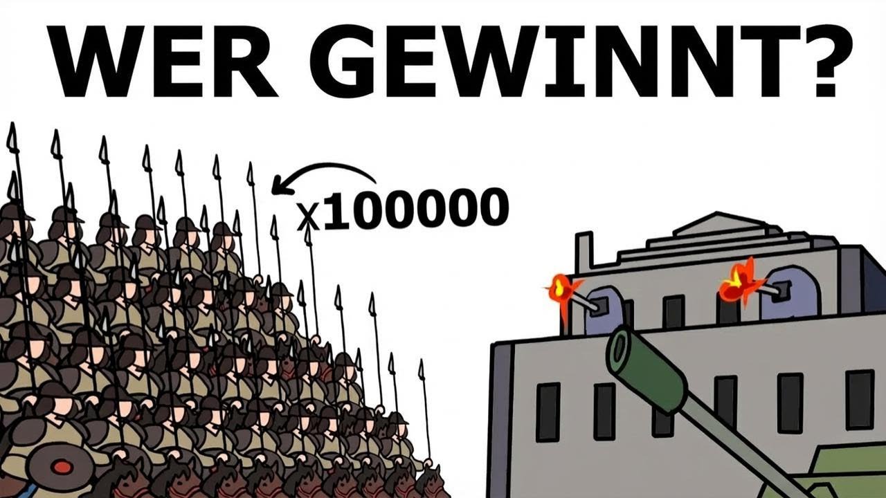 Was wäre, wenn 100.000 Mongolenreiter auf eine moderne Militärbasis treffen?