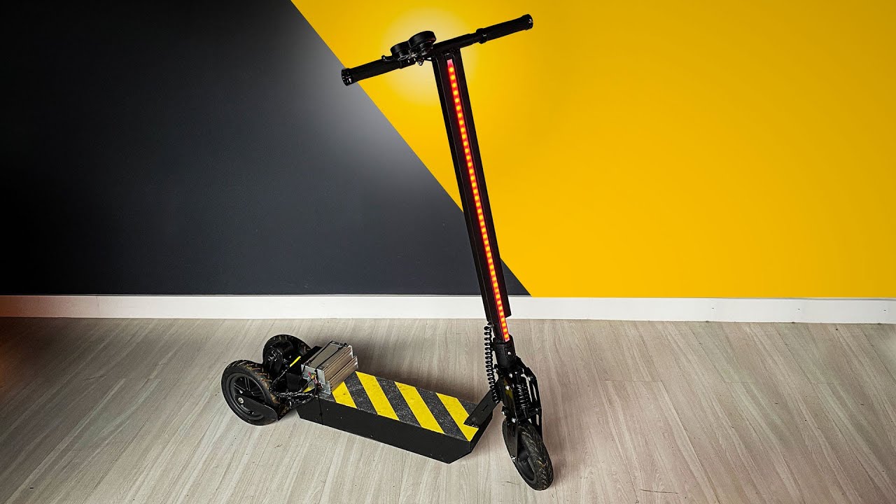 Finalizamos o PATINETE ELÉTRICO 1.0