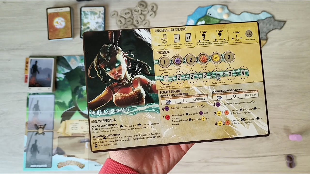 ✨ Spirit Island - Partida - Trueno Susurrante
