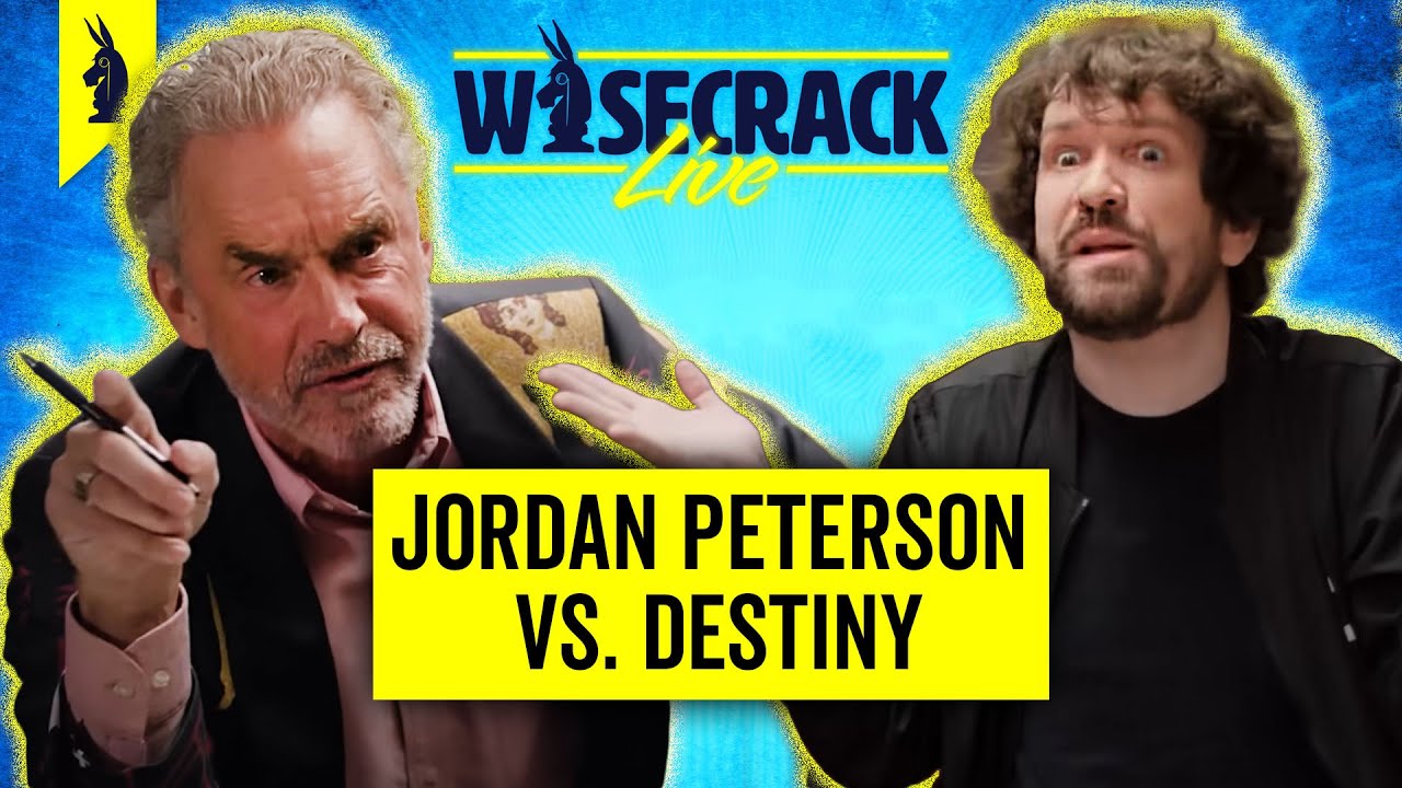 Reacting to the Peterson v Destiny Debate - Wisecrack Live! - 3/27/2024 #culture #news #philosophy