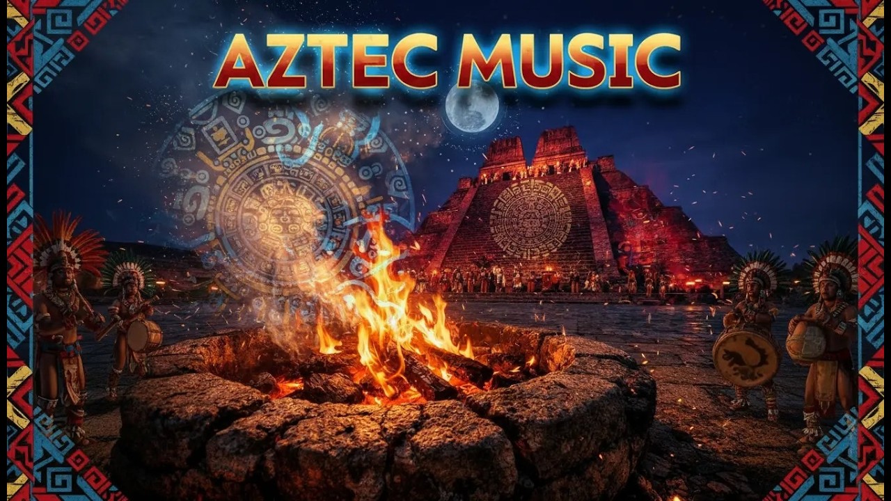 Ancient Aztec Music — Shamanic Ritual Drums & Sacred Ambient for Deep Focus and Meditation