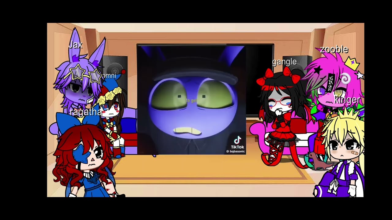 Tadc react to Jax angst (mainly episode, 5 and 6)
