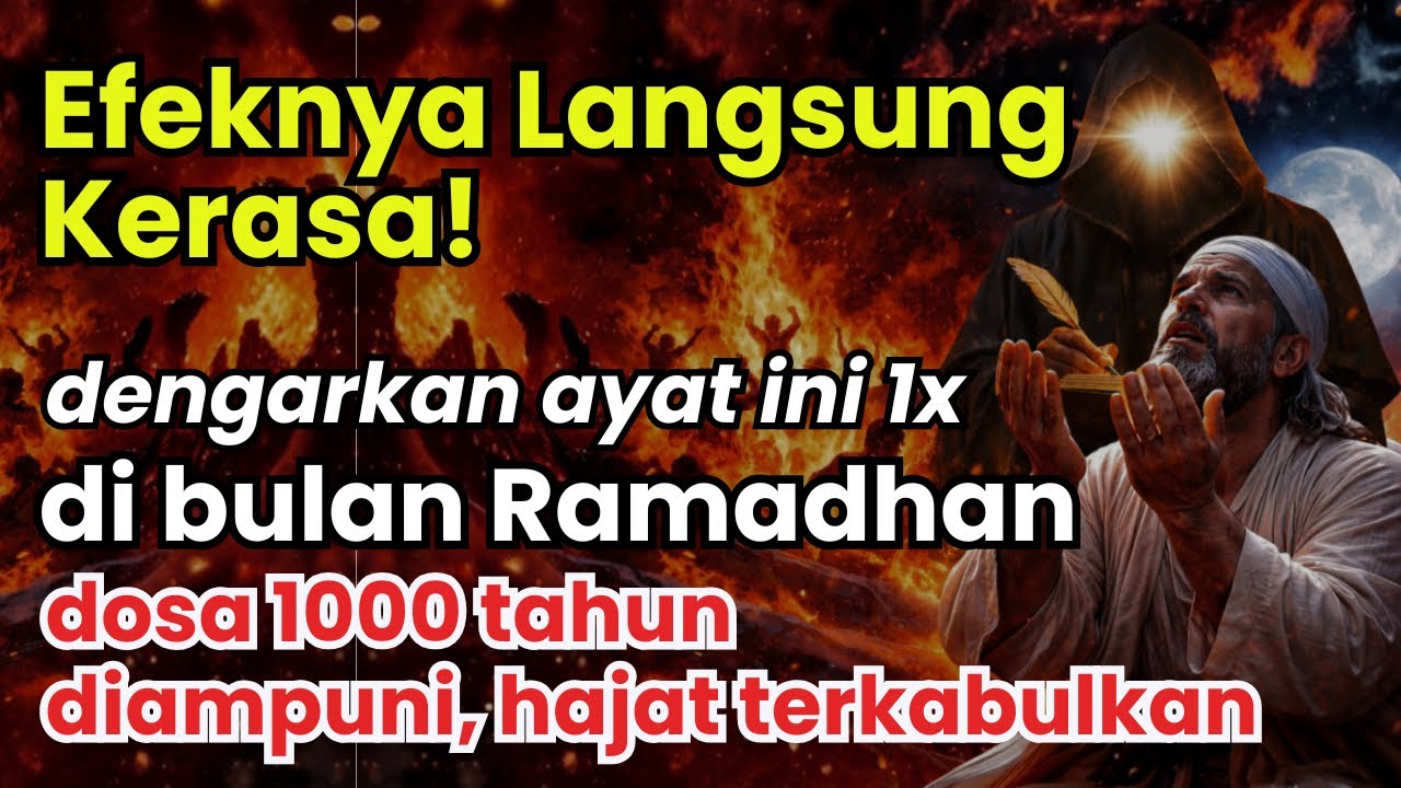 ANDA TERPILIH!segera dengarkan ayat ini walau 1x, semua hajat terkabul, dosa 1000 tahun terampuni 