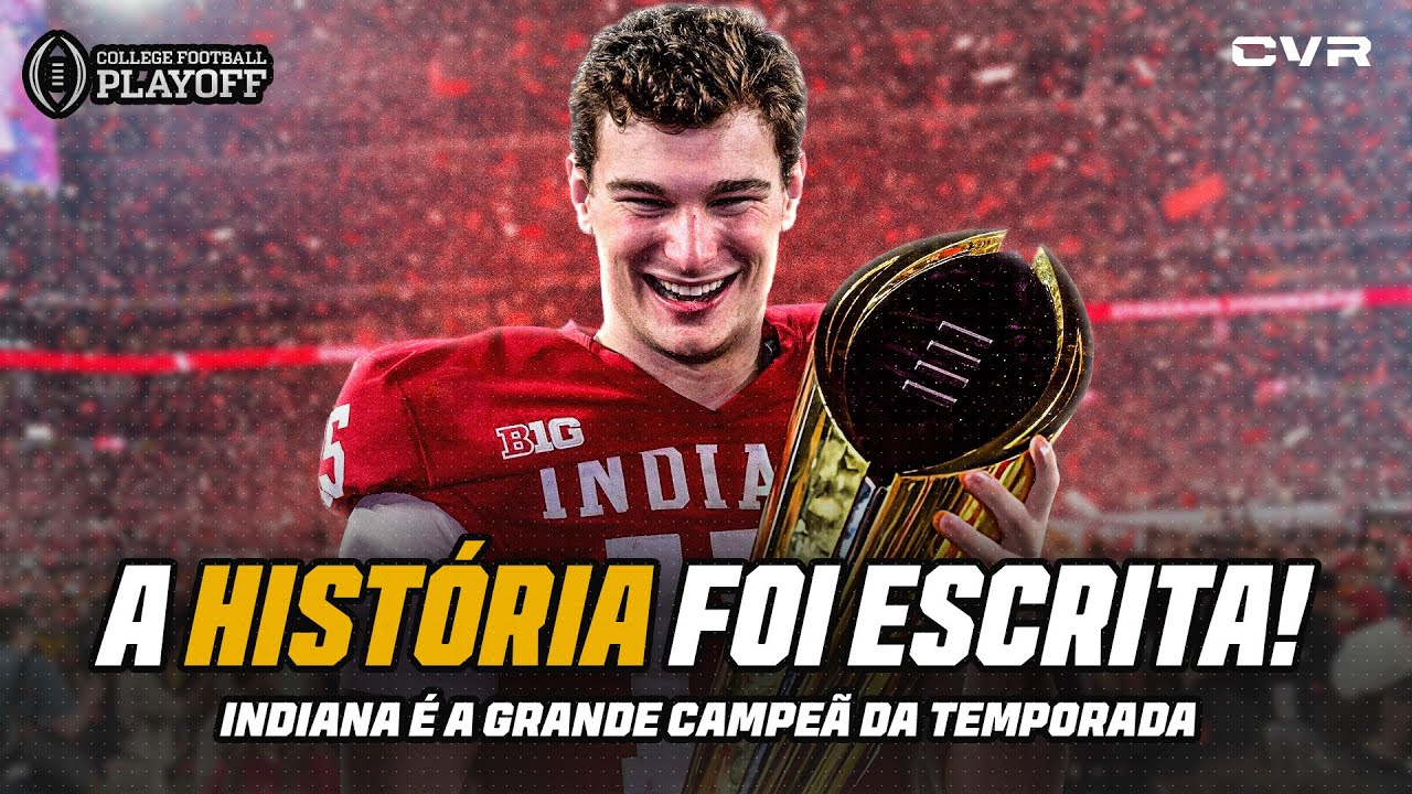 PÓS-JOGO: INDIANA É CAMPEÃ NACIONAL! Review #1 Indiana 27-21 #10 Miami