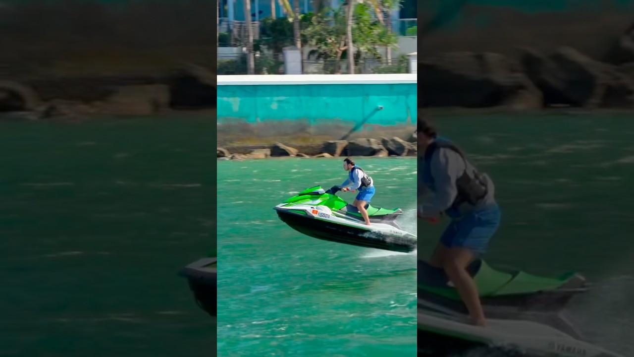 Los mejores Jet Ski para correr y saltar. YAMAHA Miami 2025 #yamaha #jetski