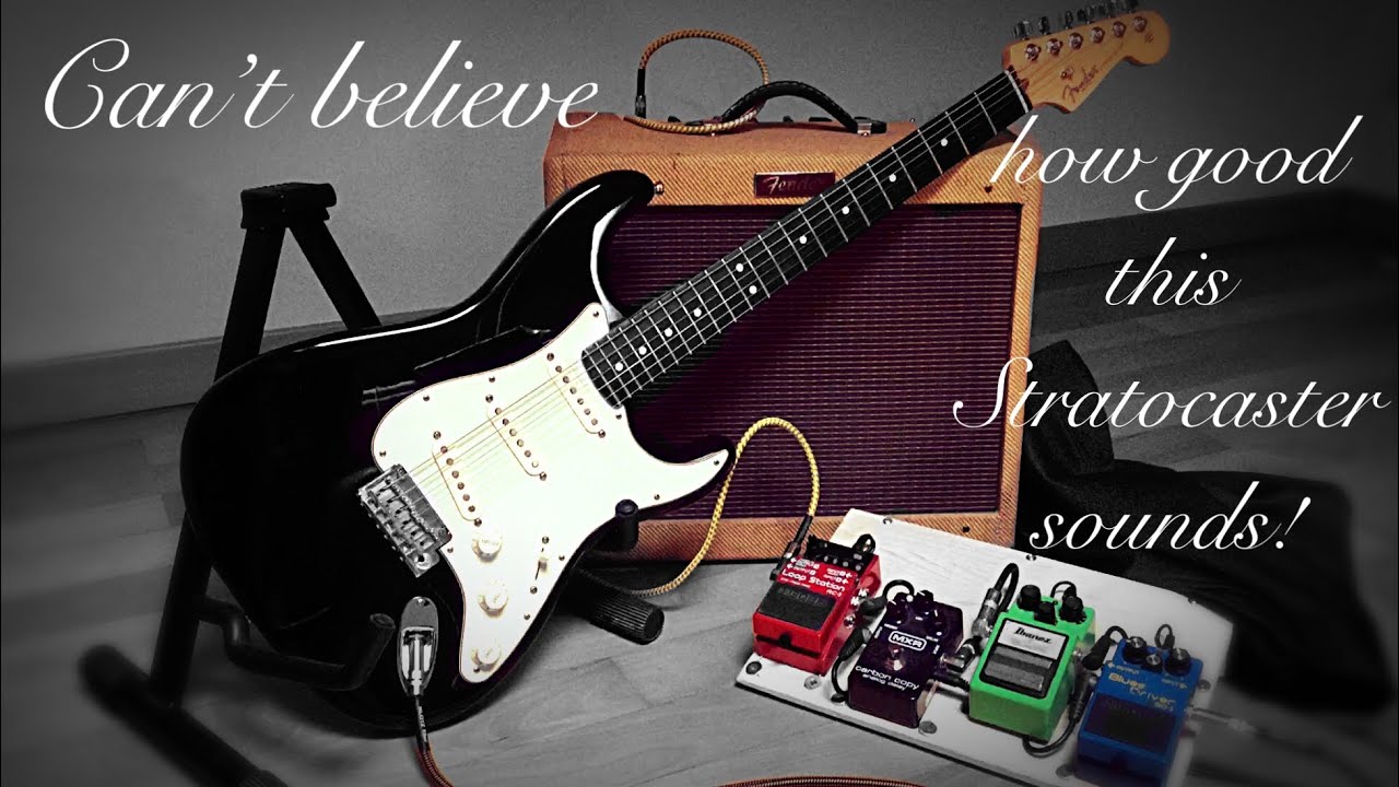 Fender Stratocaster American Standard - Fat 50s pickups - Chris Buck tribute