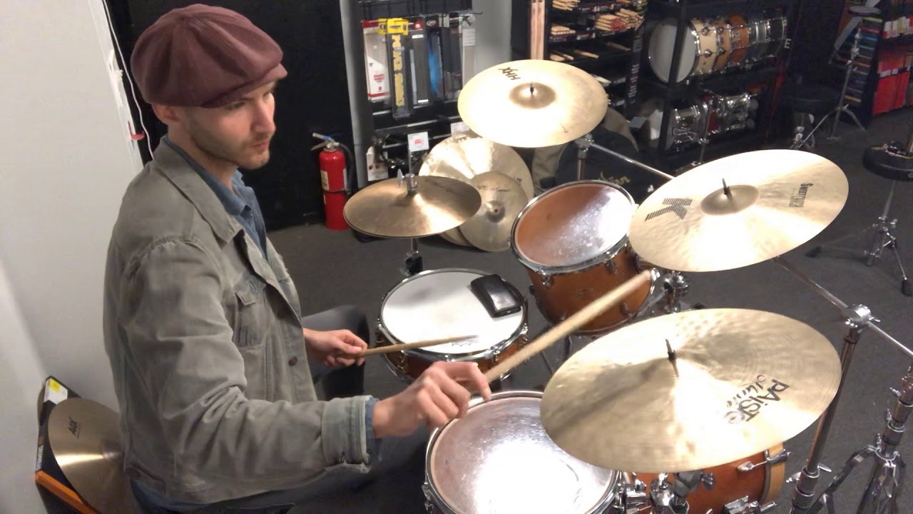 CHOOSE YOUR CYMBAL: Paiste Masters Dark Crash 16, Zildjian K Sweet Crash 16, Sabian HHX Evolution 16