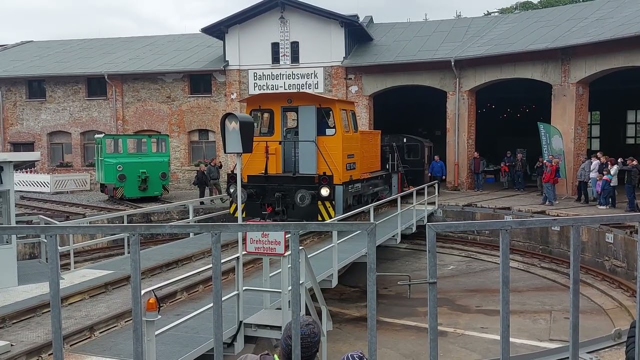 150 Jahre Fl&ouml;hatalbahn, exV23 zieht K&ouml; auf die Scheibe.