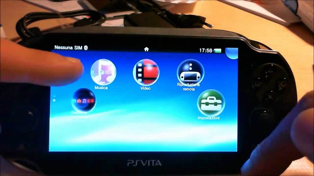 PS Vita - Primo avvio, app e altro....