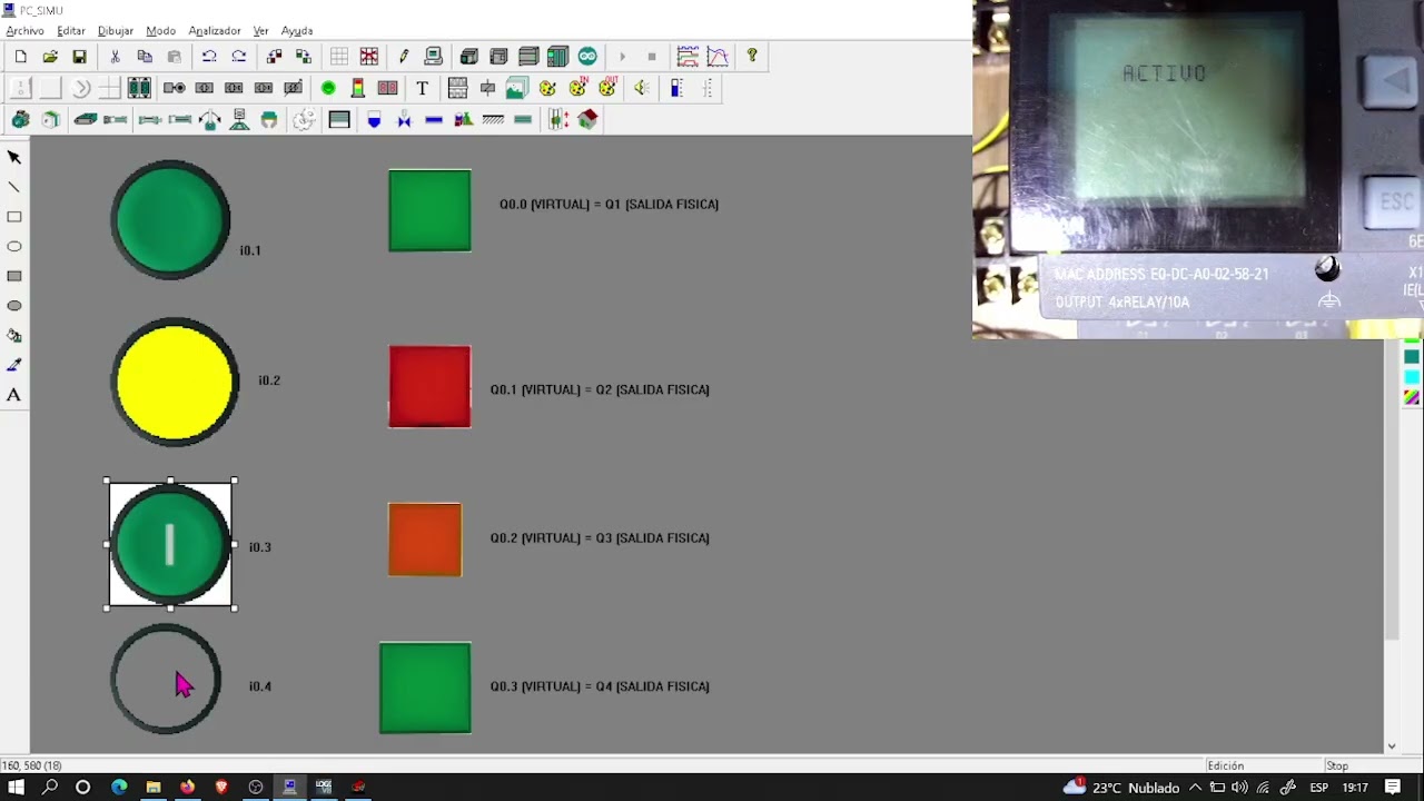 PLC SIEMENS LOGO - CONEXION ENTRE PC SIMU Y LOGO SOFT