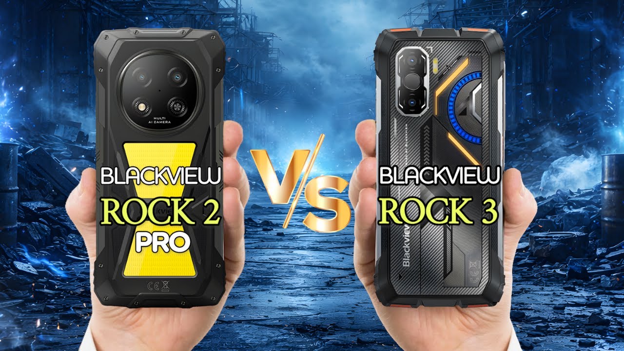Blackview Rock 2 Pro Vs Blackview Rock 3