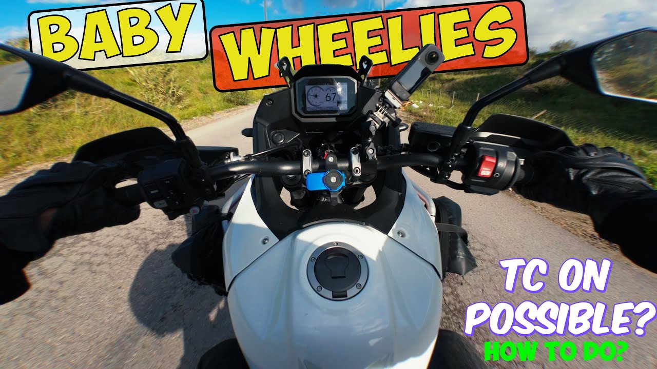 🇵🇹 Mastering Wheelies with Traction Control: Transalp XL750 Secrets Revealed!