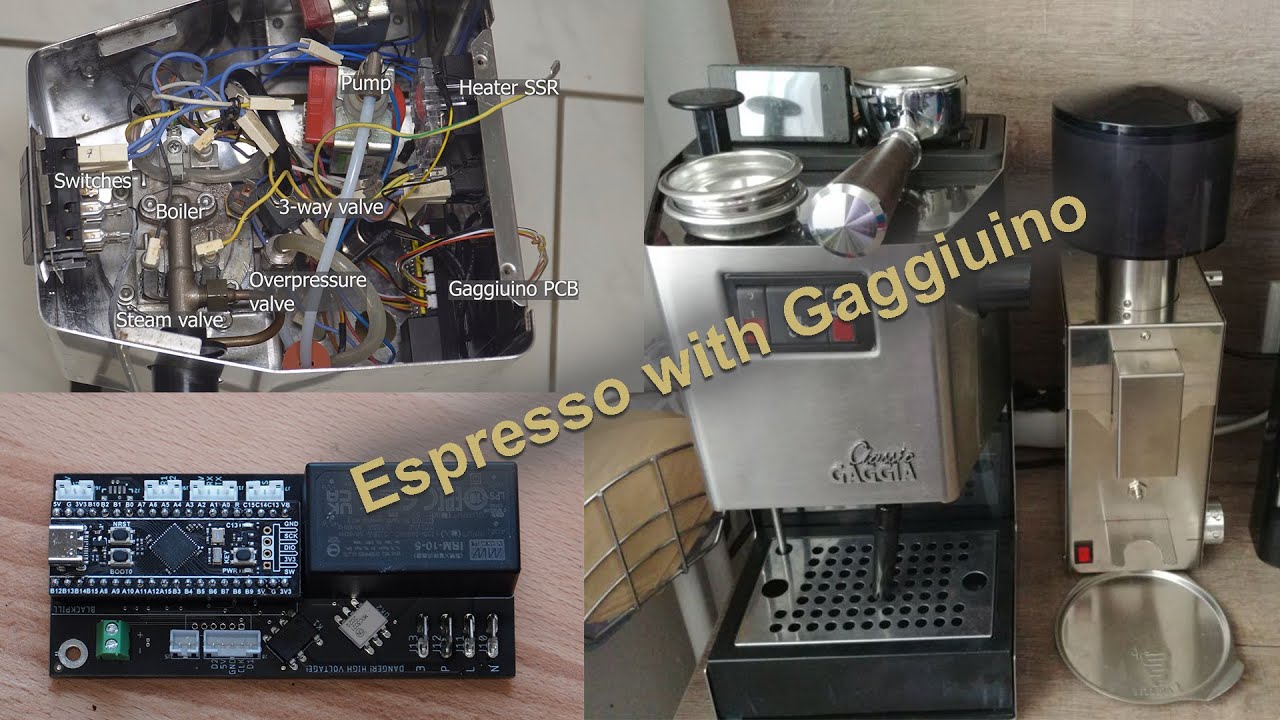 Building a smart espresso machine with Gaggiuino