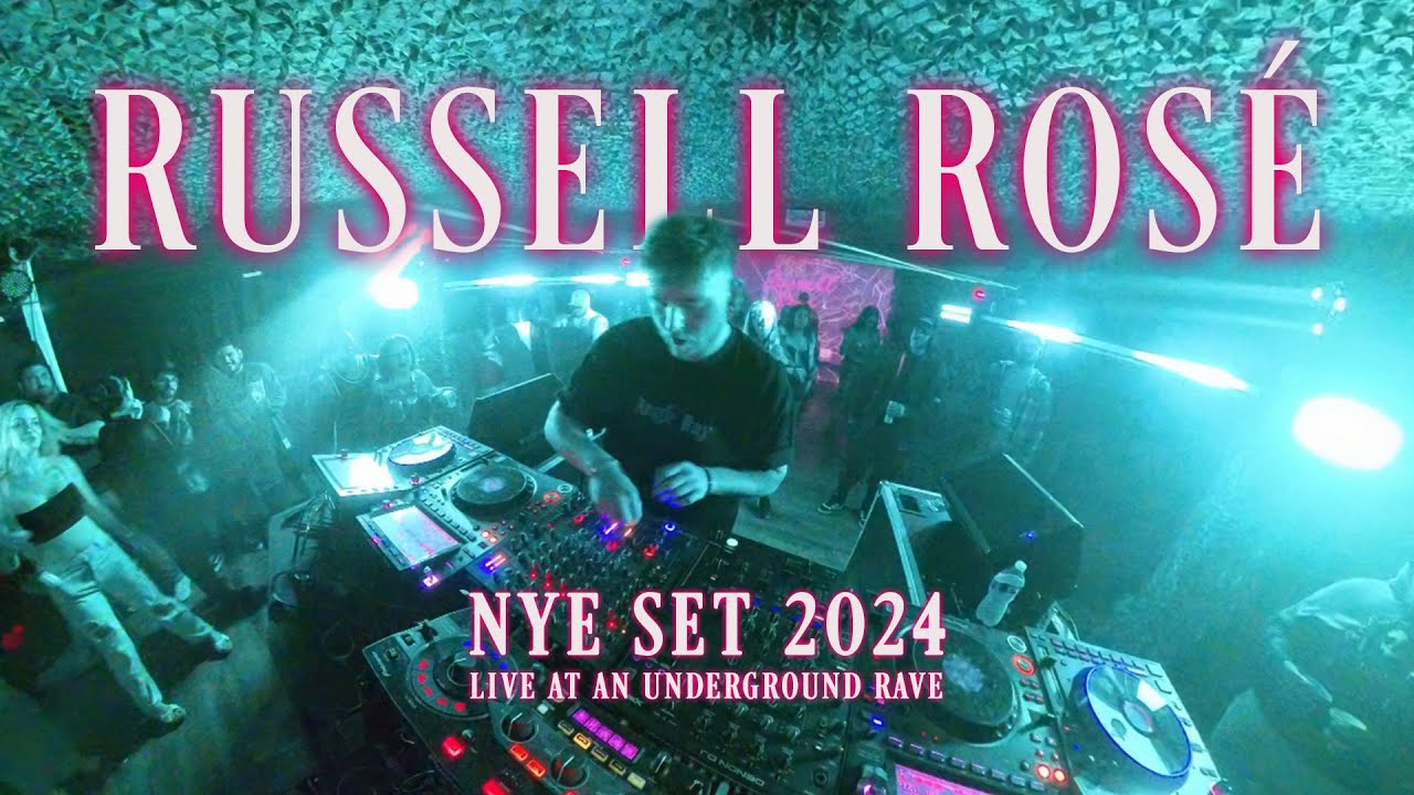 Russell Rosé Live - NYE 2024 | Afro House, Tech House, Disco House, Techno & Deep House DJ Set