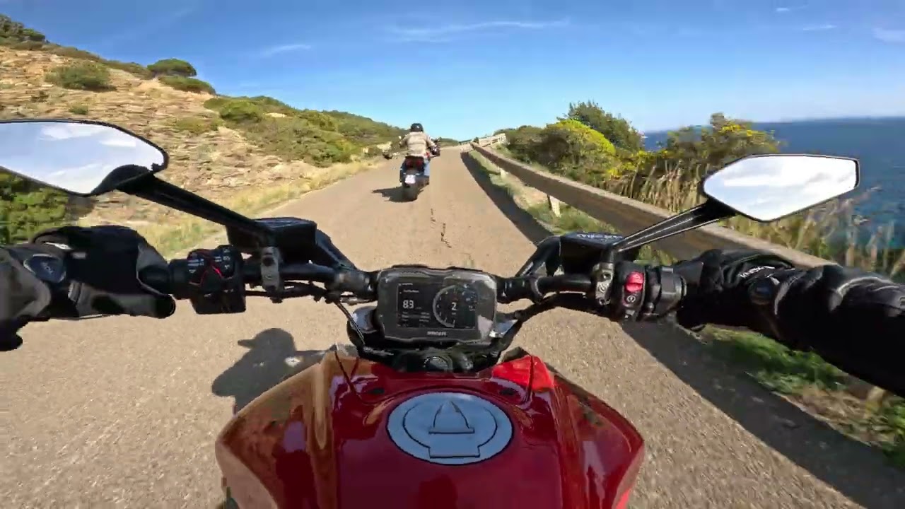 2023 Ducati Diavel V4 on board - Dealer Product Training, Sardinia, March 2023.