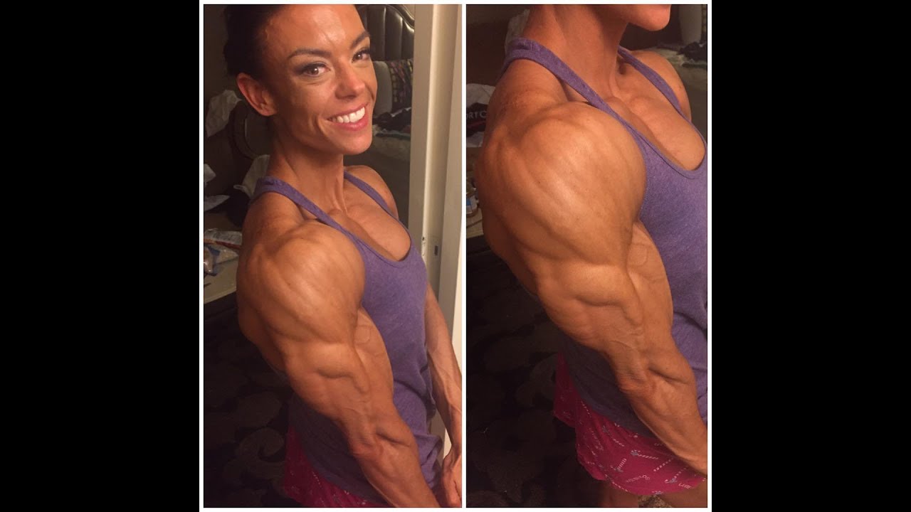 Jodi Boam Ripped Female Bodybuilder Muscle