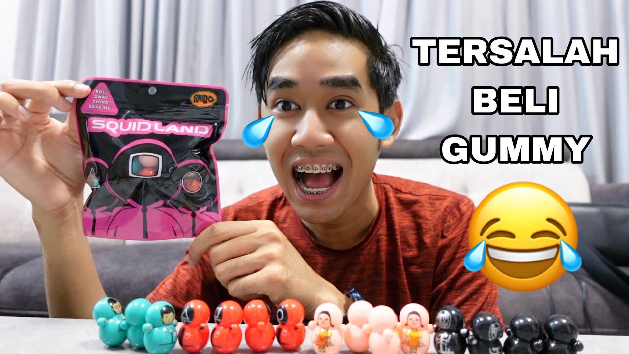 AKU TERSALAH BELI GUMMY 😭 SEDIH KENA SCAM SQUID GAME 😢