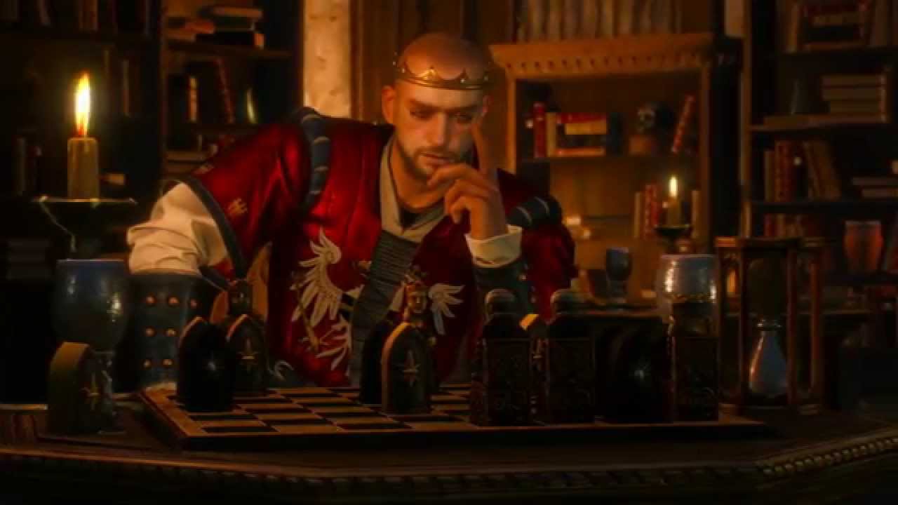 The Witcher 3 - King Radovid Meeting(Chess Scene)