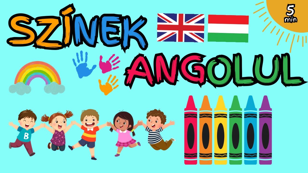 🎨 Mi angolul a kedvenc színed? – vidám oktatóvideó gyerekeknek! 🎈