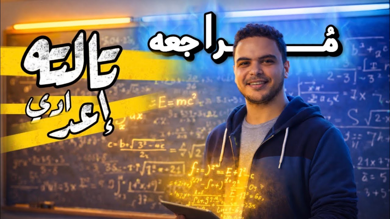 مراجعه هندسه تالته إعدادي ترم اول فرتكه المنهج 2026