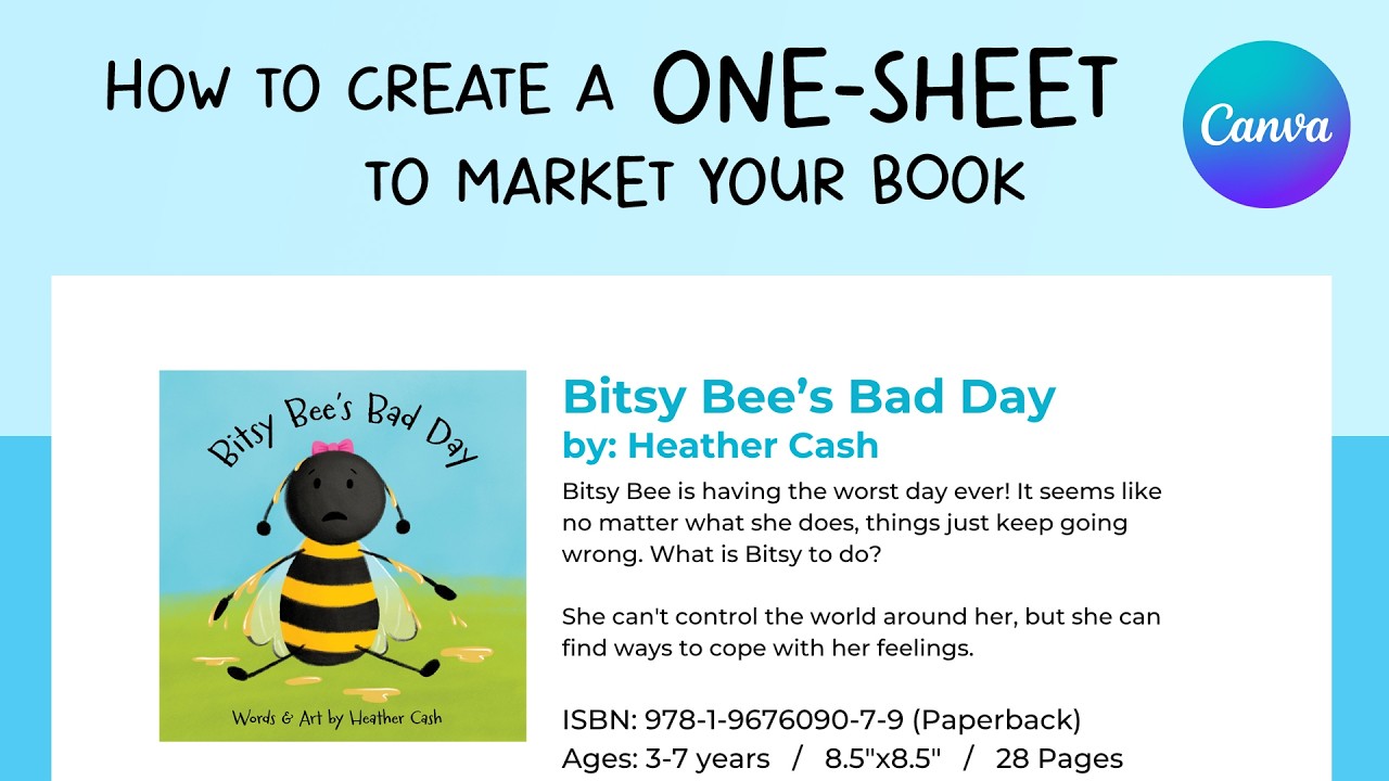 How to Create a One-Sheet for Your Children's Book