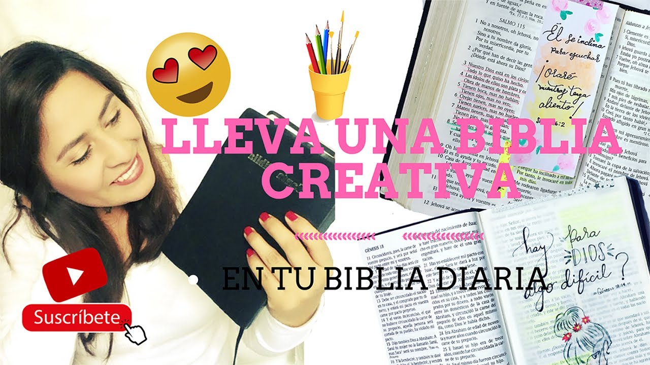 Lleva una Biblia Creativa en tu Biblia de lectura diaria- 2 ideas faciles
